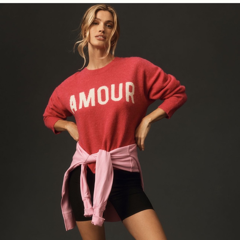 Sunday oversized 'Amour' Sweater